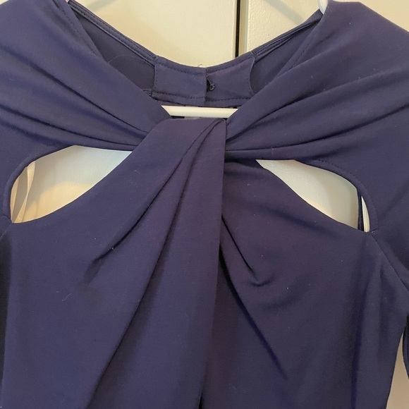 Halston Cutout Dress - Picture 3 of 5